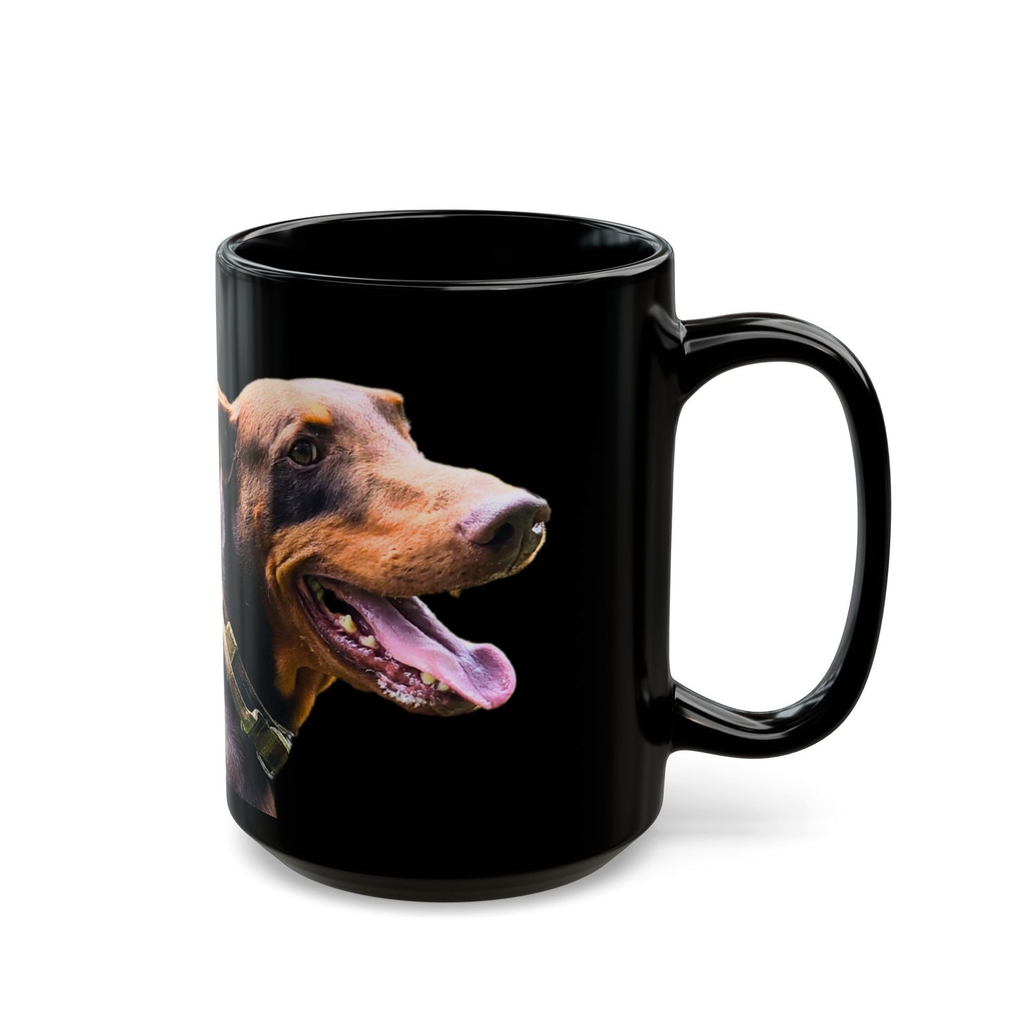 Custom Image Black Mug (11oz, 15oz) Made in USA 🇺🇸