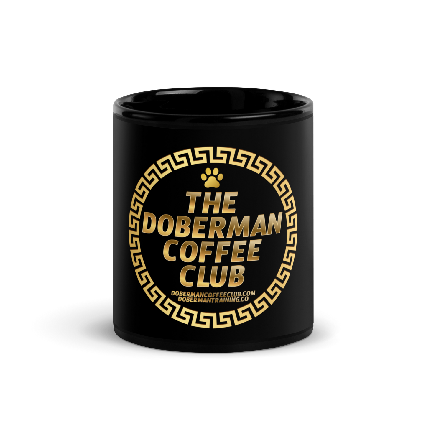 DCC Black Glossy Mug