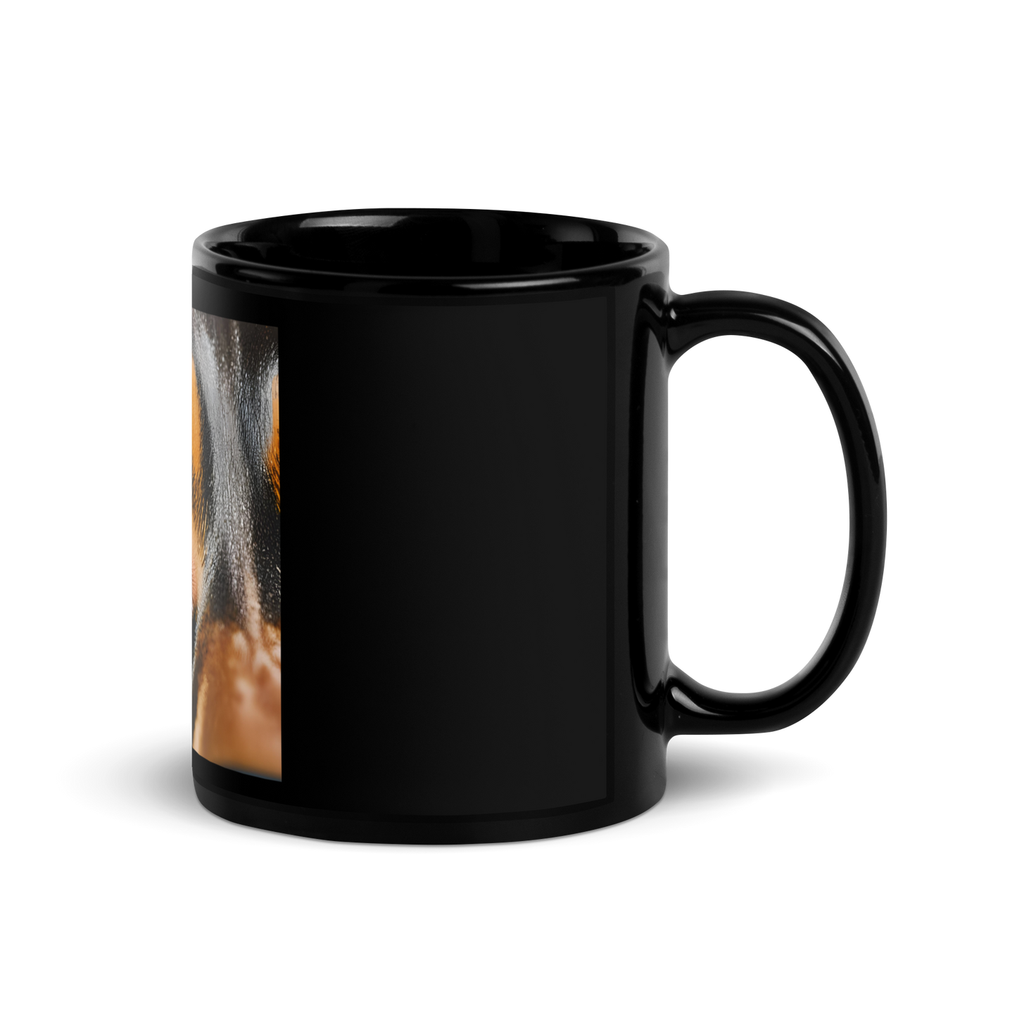 Eye 1 Black Glossy Mug
