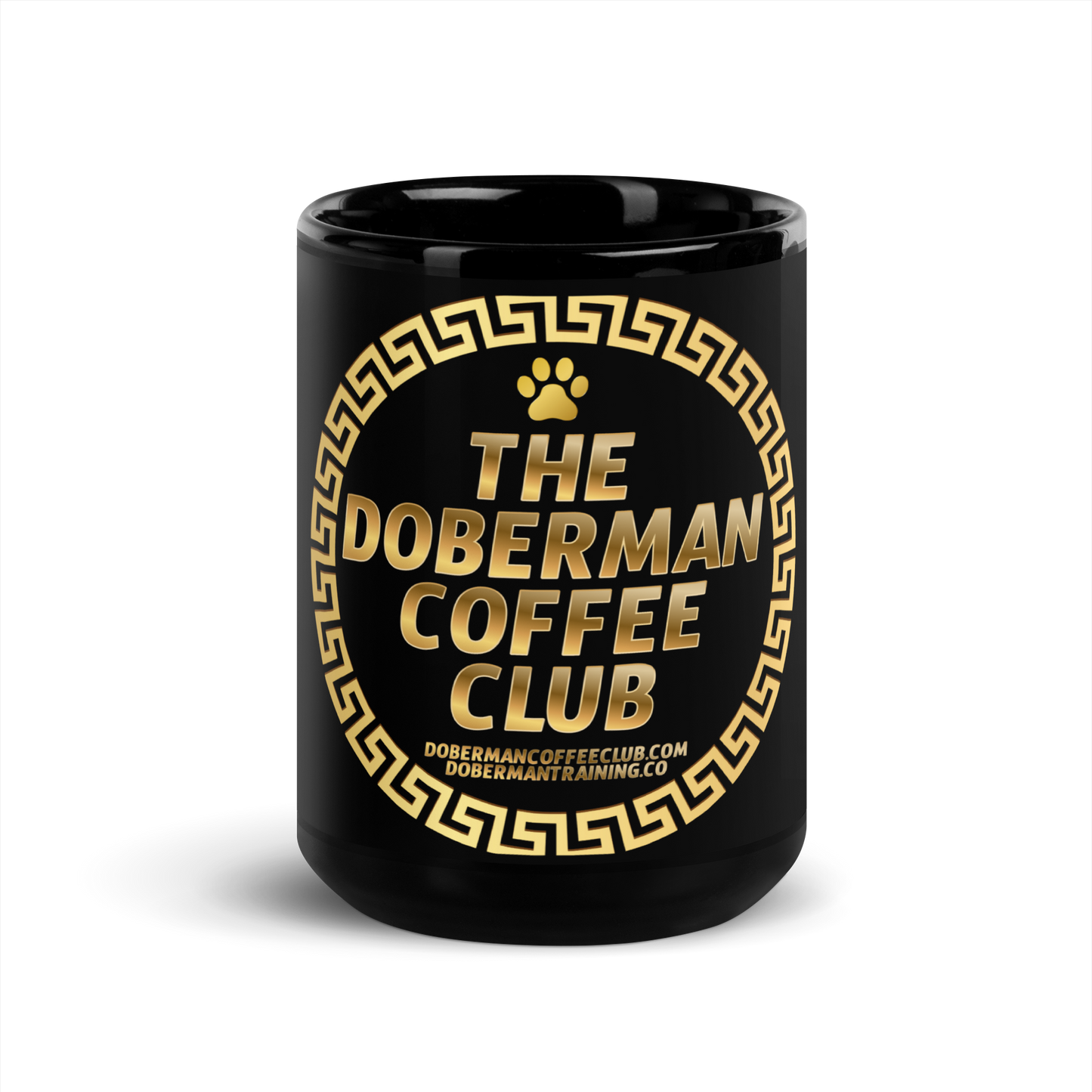 DCC Black Glossy Mug