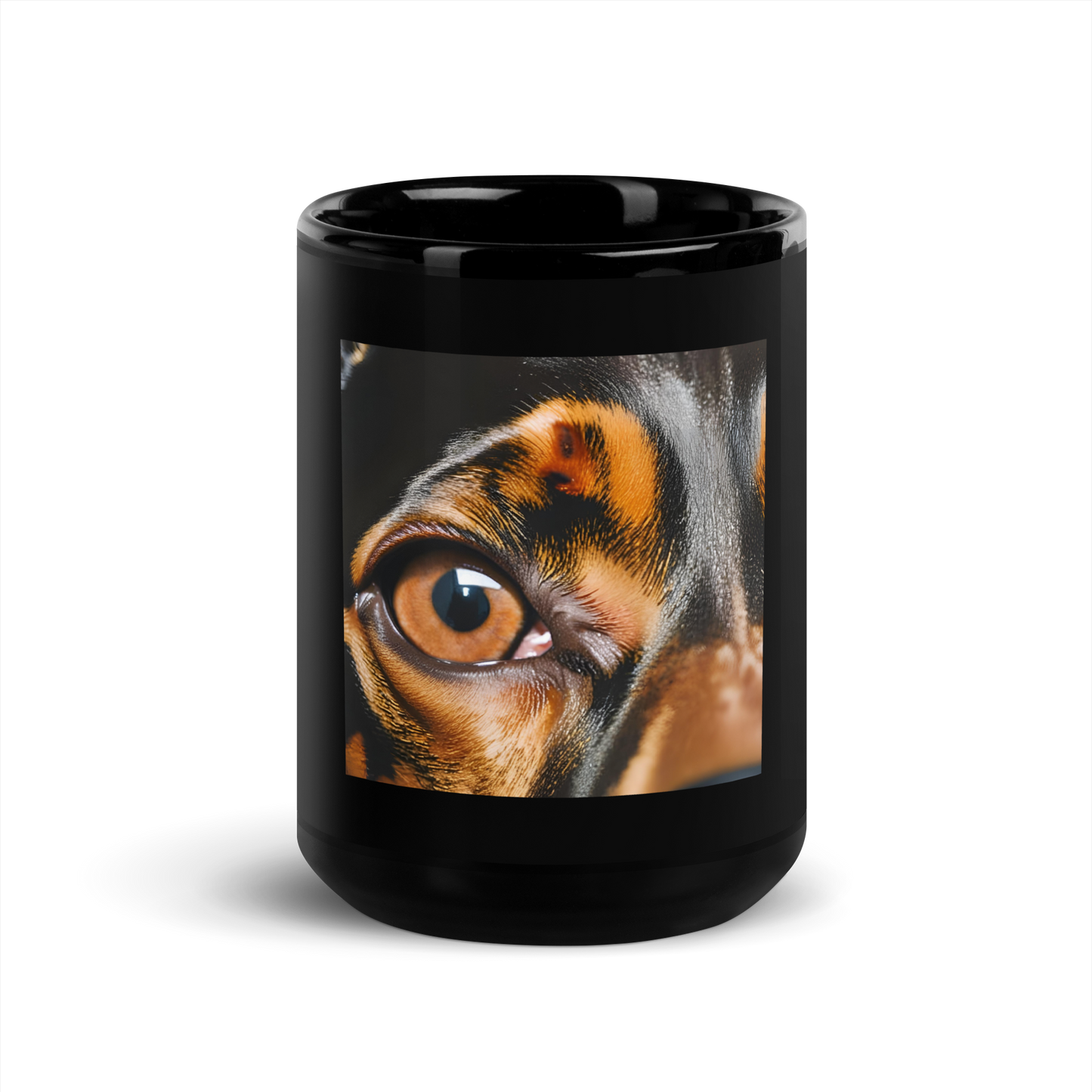 Eye 1 Black Glossy Mug