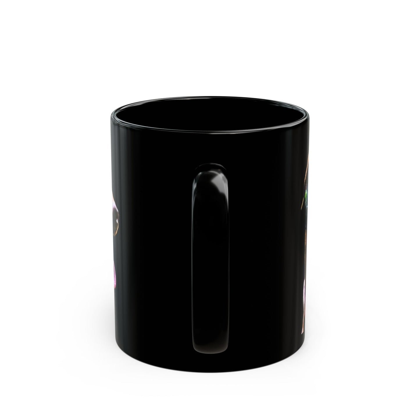 Custom Image Black Mug (11oz, 15oz) Made in USA 🇺🇸