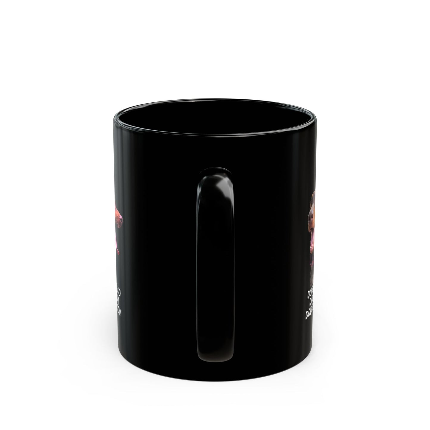 Doberman Coffee Club Mug - Black 11oz & 15oz | Perfect for Dog Lovers