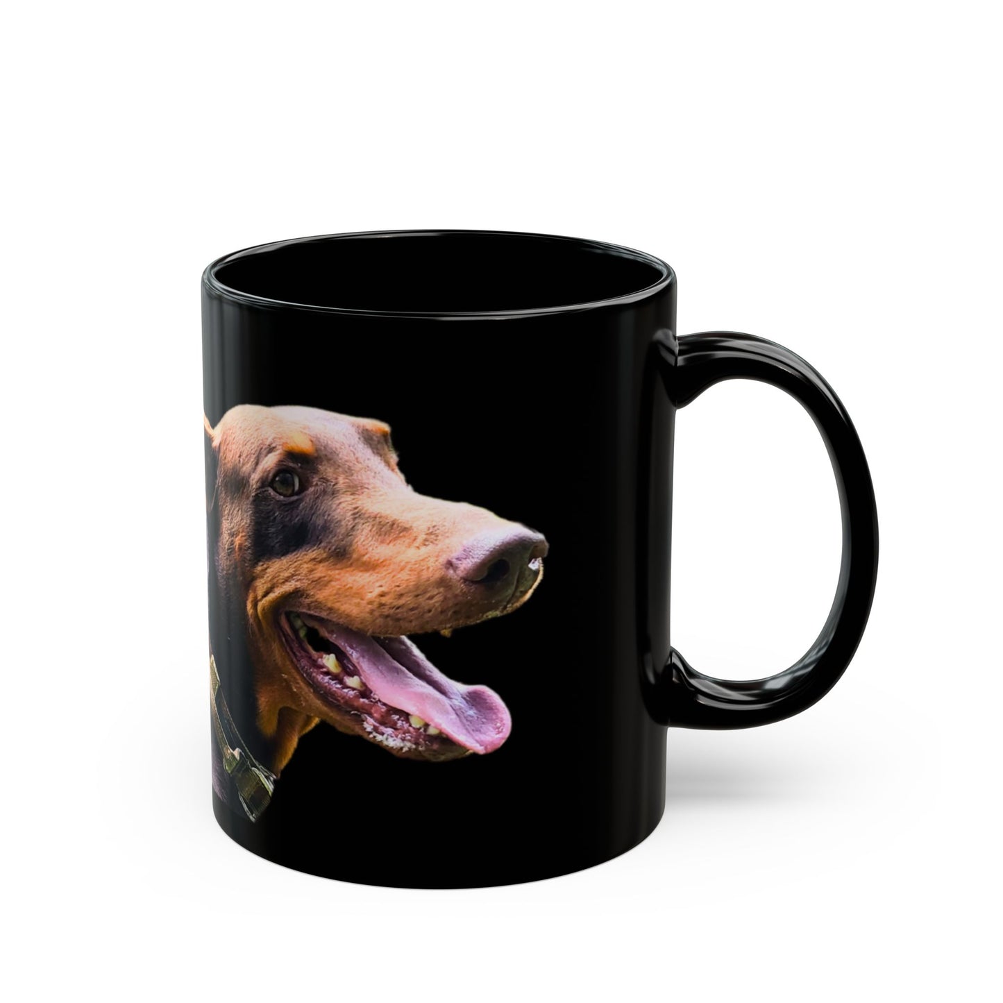 Custom Image Black Mug (11oz, 15oz) Made in USA 🇺🇸