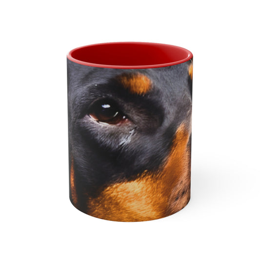 Custom Image Colorful Accent Mugs, 11oz Made in Australia 🇦🇺