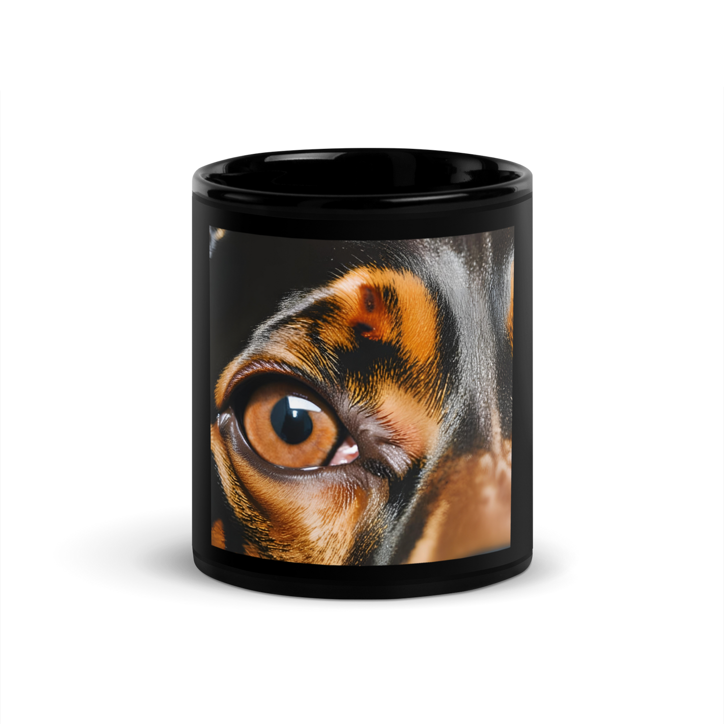 Eye 1 Black Glossy Mug