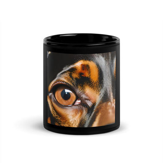 Eye 1 Black Glossy Mug