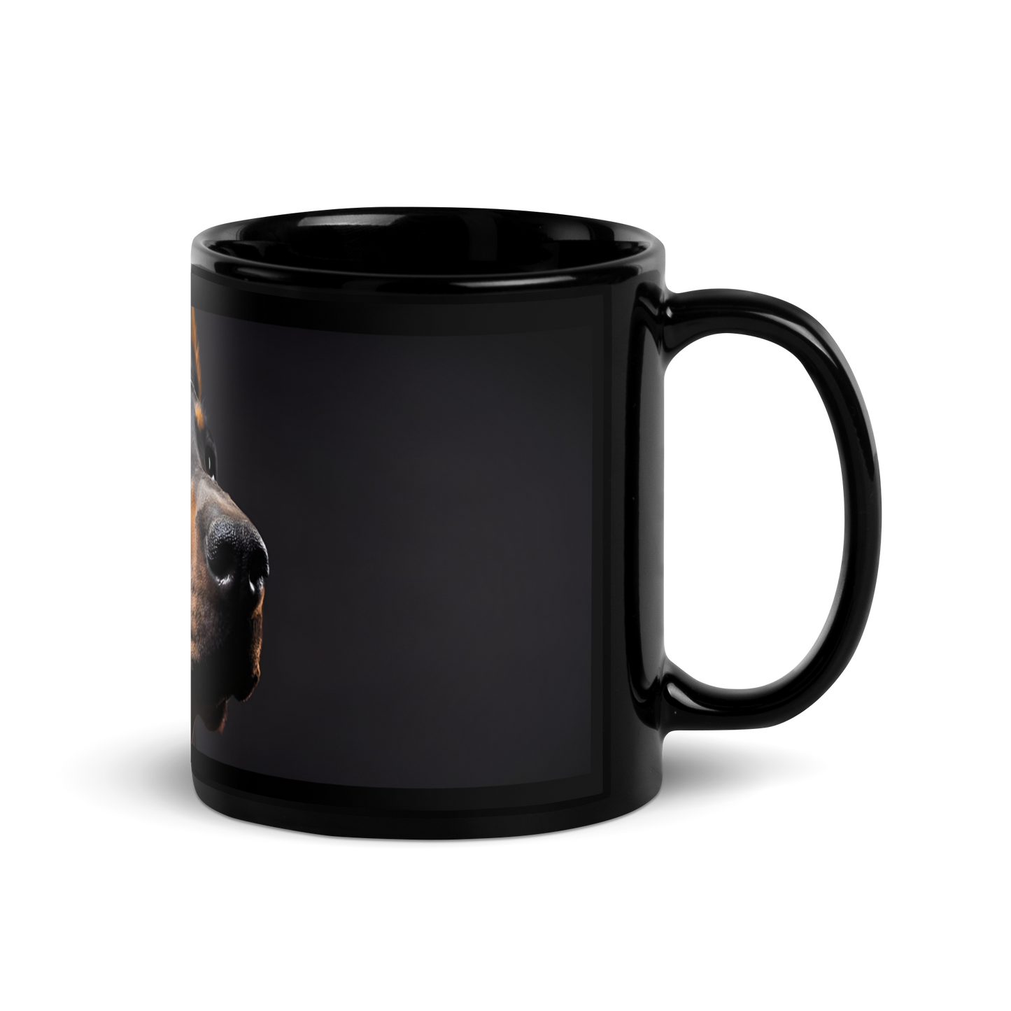 Eyes 3 Black Glossy Mug