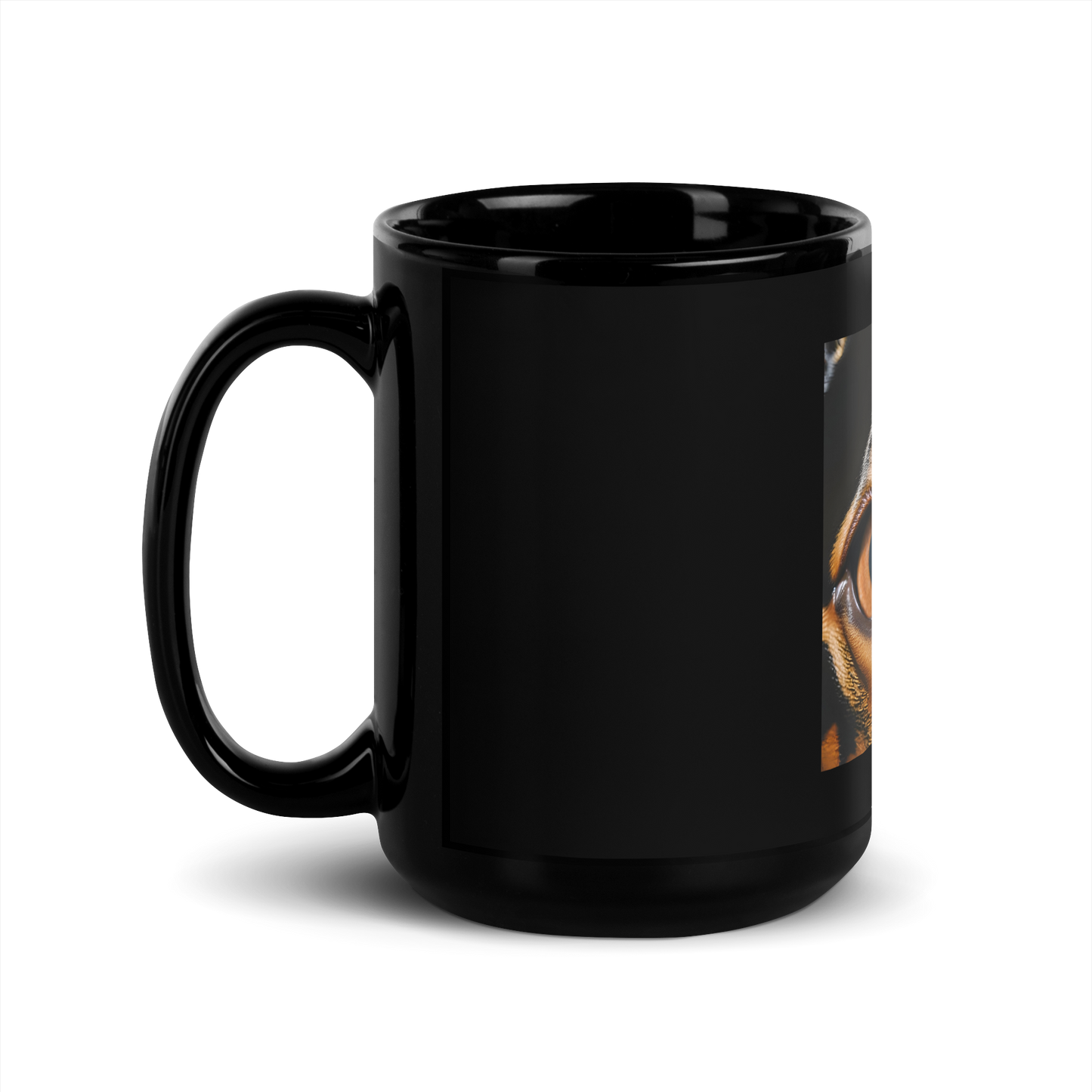 Eye 1 Black Glossy Mug