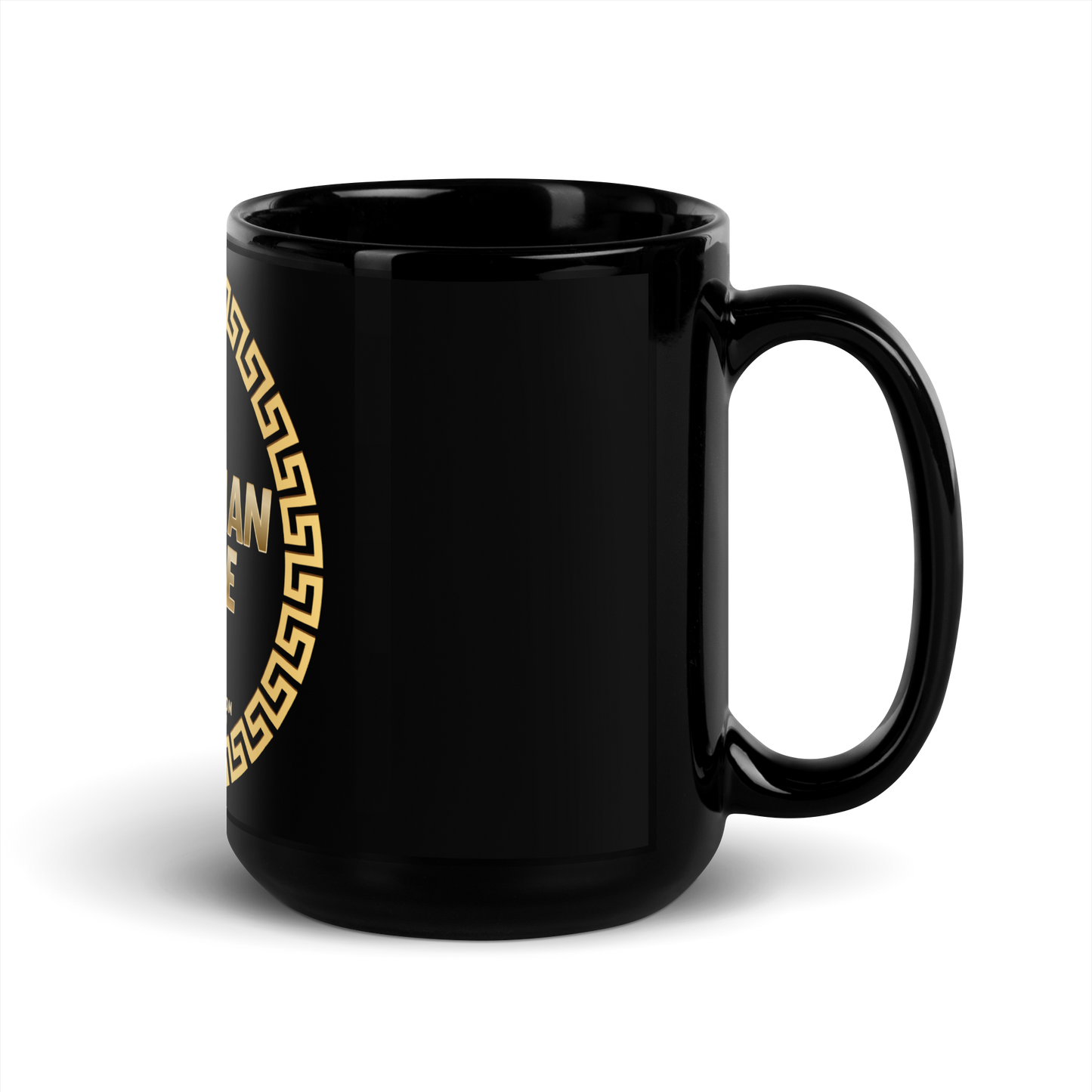 DCC Black Glossy Mug