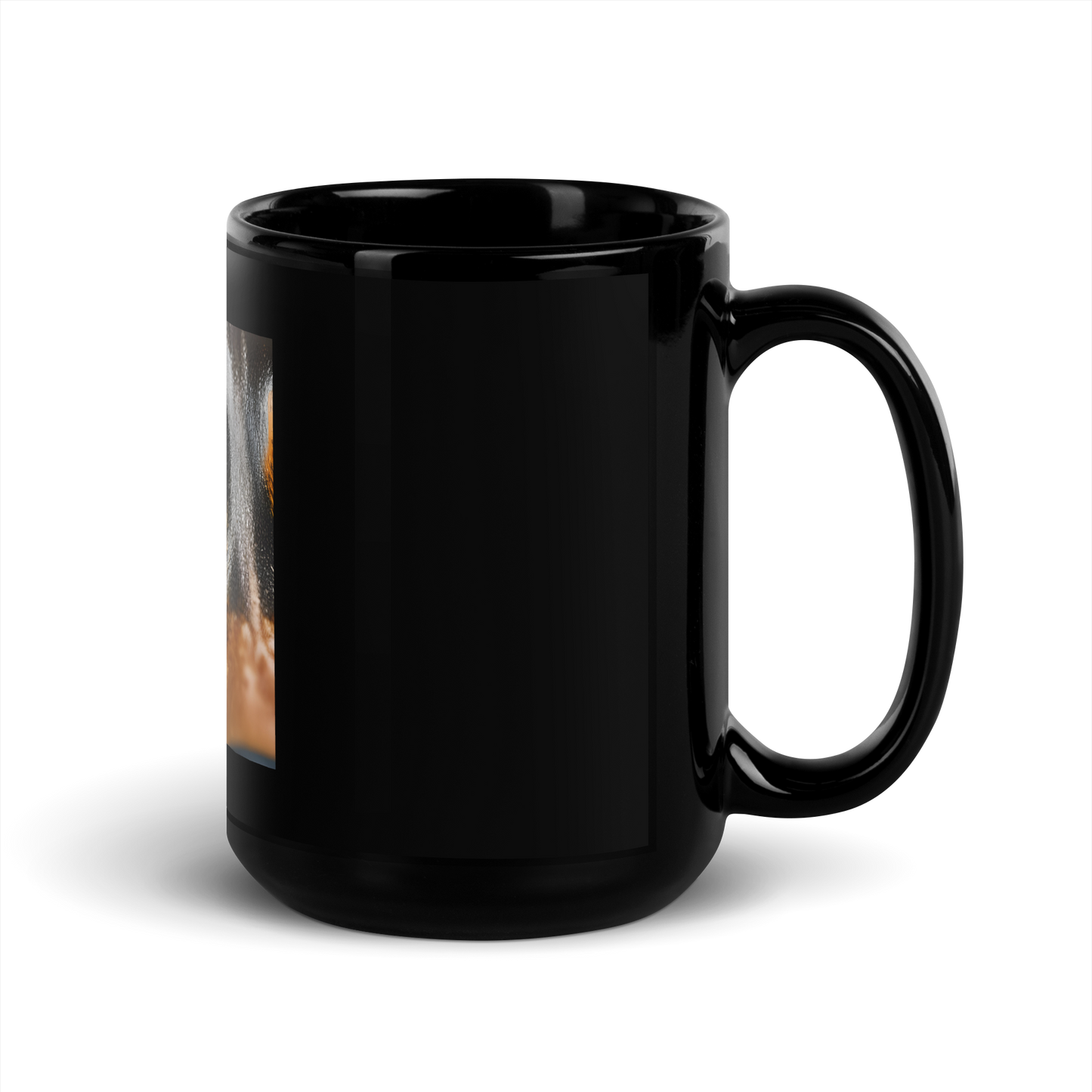 Eye 1 Black Glossy Mug
